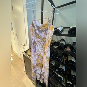 ASTR Tie-Dye Midi Dress